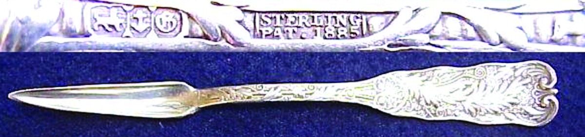 St. Cloud (Sterling, 1885) Solid Nut Pick by Gorham Silver-1