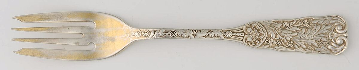 St. Cloud (Sterling, 1885) Small Individual Solid Fish/Salad Fork by Gorham Silver-1