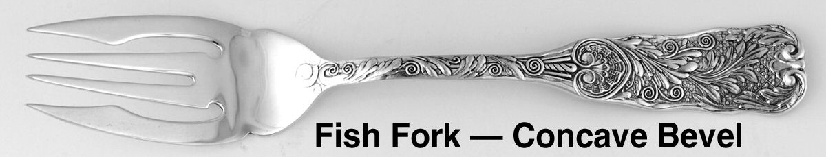St. Cloud (Sterling, 1885) Large Individual Solid Fish/Salad Fork by Gorham Silver-1