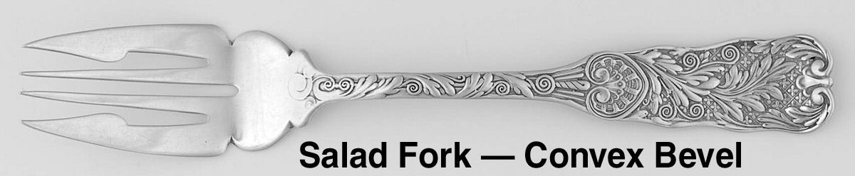 St. Cloud (Sterling, 1885) Individual Salad Fork by Gorham Silver-1