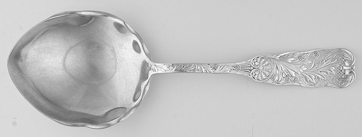 St. Cloud (Sterling, 1885) Large Solid Berry/Casserole Spoon by Gorham Silver-1