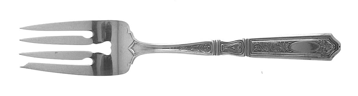 St. Dunstan Chased (Sterling, 1917) Individual Salad Fork by Gorham Silver-1