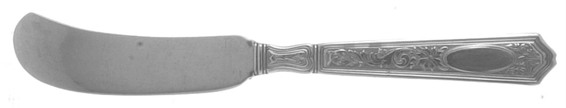 St. Dunstan Chased (Sterling, 1917) Flat Handle Butter Spreader by Gorham Silver-1