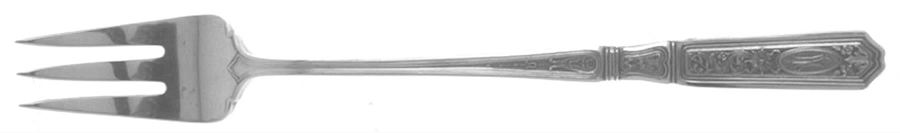 St. Dunstan Chased (Sterling, 1917) Cocktail/Seafood Fork by Gorham Silver-1