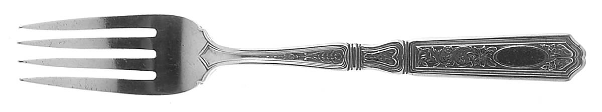 St. Dunstan Chased (Sterling, 1917) Solid Youth Tea Fork by Gorham Silver-1