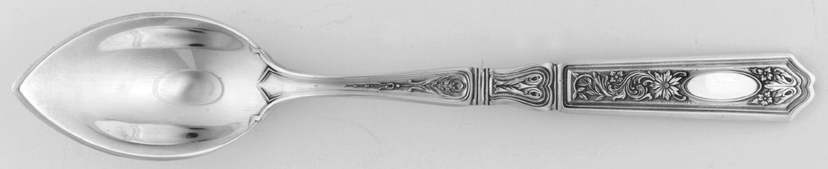St. Dunstan Chased (Sterling, 1917) Fruit/Orange Spoon by Gorham Silver-1
