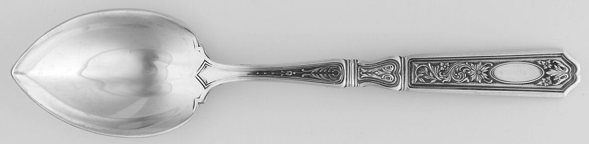 St. Dunstan Chased (Sterling, 1917) Orange Spoon by Gorham Silver-1