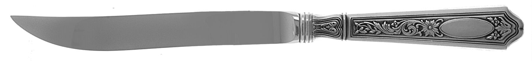 St. Dunstan Chased (Sterling, 1917) Individual Steak Knife Hollow Handle by Gorham Silver-1