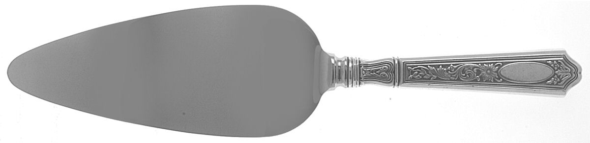 St. Dunstan Chased (Sterling, 1917) Pie Server with Stainless Blade by Gorham Silver-1