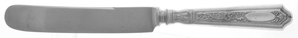 St. Dunstan Chased (Sterling, 1917) Old French Hollow Knife with Bolster by Gorham Silver-1