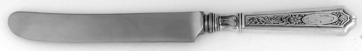 St. Dunstan Chased (Sterling, 1917) New French Hollow Knife with Bolster by Gorham Silver-1
