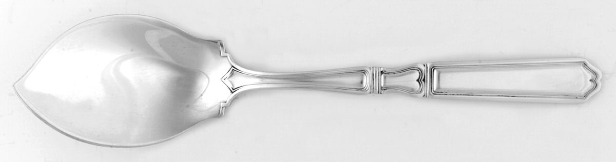 St. Dunstan-Plain (Sterling, 1916) Large Solid Jelly Server by Gorham Silver-1