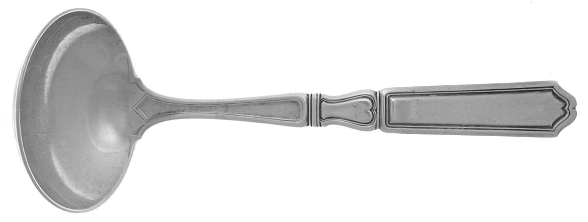 St. Dunstan-Plain (Sterling, 1916) Solid Gravy Ladle by Gorham Silver-1