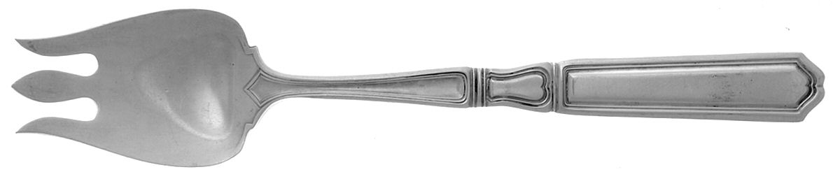 St. Dunstan-Plain (Sterling, 1916) Ice Cream Fork by Gorham Silver-1