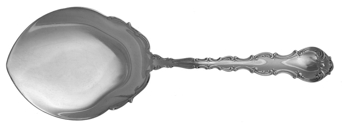 Strasbourg (Sterling, Lion-Anchor-G, 1897) Solid Waffle Server by Gorham Silver-1