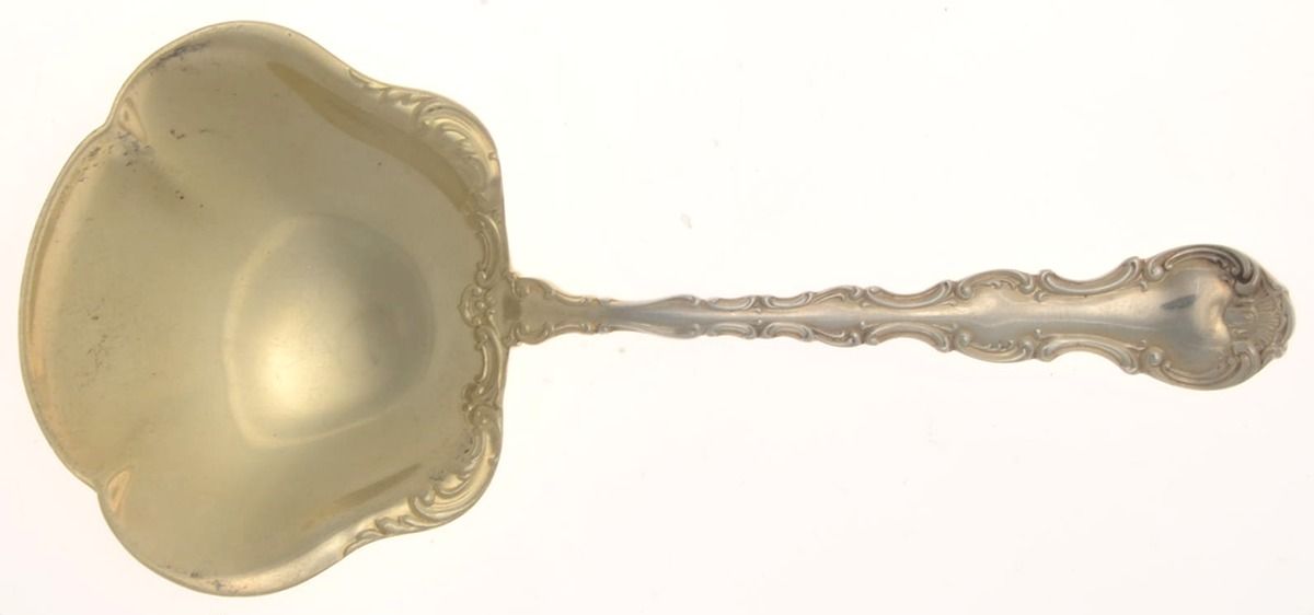 Strasbourg (Sterling, Lion-Anchor-G, 1897) Bon Bon Scoop by Gorham Silver-1