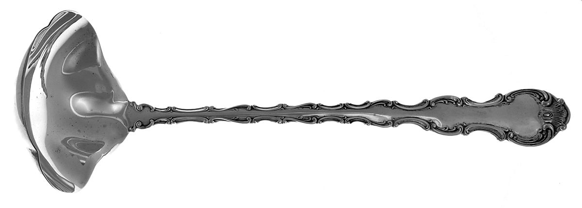 Strasbourg (Sterling, Lion-Anchor-G, 1897) Small Solid Soup Ladle by Gorham Silver-1