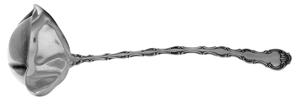 Strasbourg (Sterling, Lion-Anchor-G, 1897) Bouillon Ladle by Gorham Silver-1