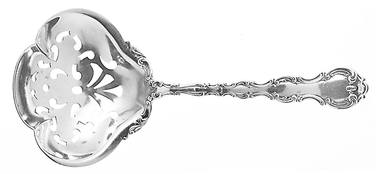 Strasbourg (Sterling, Lion-Anchor-G, 1897) Large Confection Spoon by Gorham Silver-1