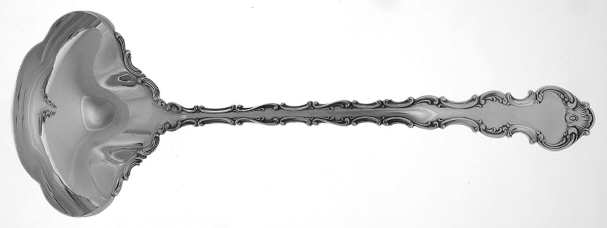 Strasbourg (Sterling, Lion-Anchor-G, 1897) Solid Soup Ladle by Gorham Silver-1