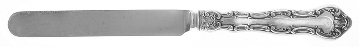 Strasbourg (Sterling, Lion-Anchor-G, 1897) Youth/Tea Knife with Silverplate Blade by Gorham Silver-1