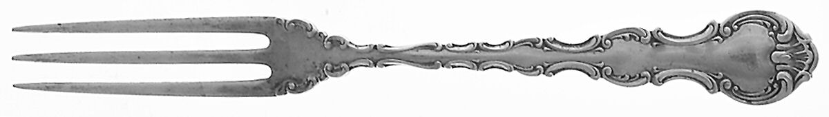 Strasbourg (Sterling, Lion-Anchor-G, 1897) Individual Berry Fork by Gorham Silver-1