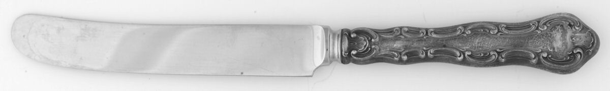 Strasbourg (Sterling, Lion-Anchor-G, 1897) Old French Hollow Knife with Bolster by Gorham Silver-1