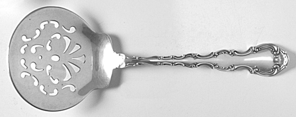 Strasbourg (Sterling, Lion-Anchor-G, 1897) Large Cucumber Server by Gorham Silver-1