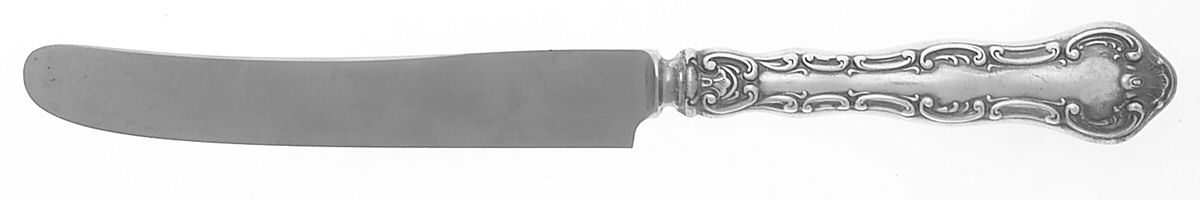 Strasbourg (Sterling, Lion-Anchor-G, 1897) New French Hollow Knife with Bolster by Gorham Silver-1