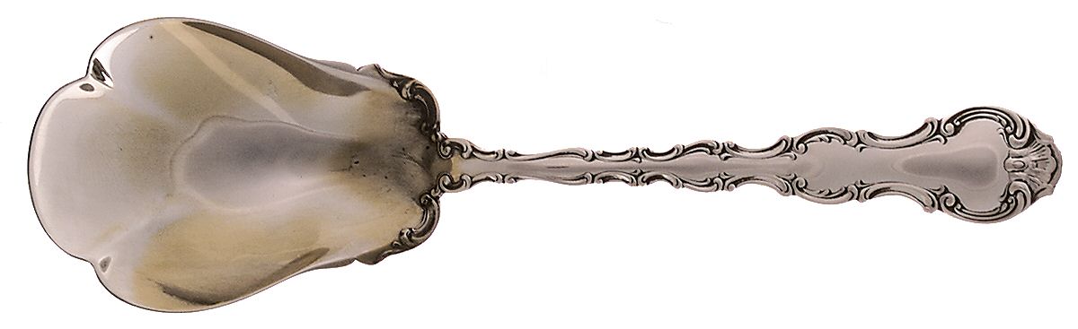 Strasbourg (Sterling, Lion-Anchor-G, 1897) Large Jelly Spoon by Gorham Silver-1