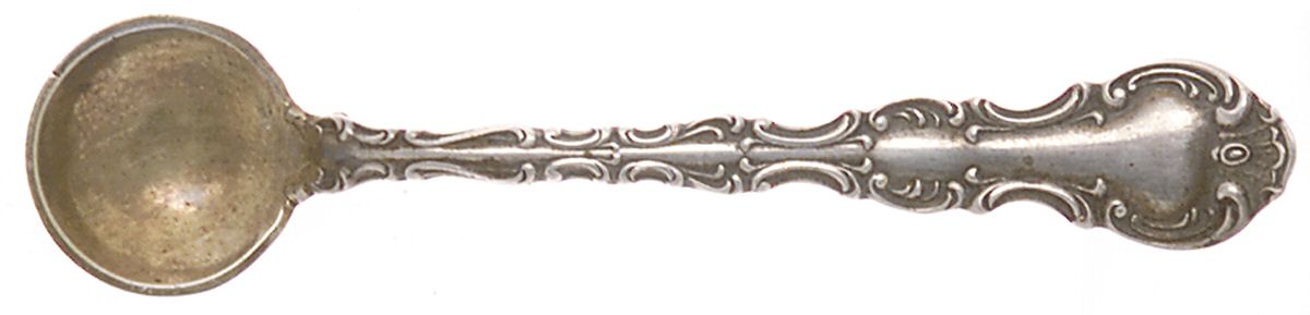 Strasbourg (Sterling, Lion-Anchor-G, 1897) Lapel Pin by Gorham Silver-1