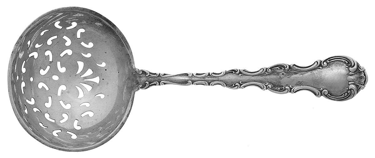 Strasbourg (Sterling, Lion-Anchor-G, 1897) Large Sugar Sifter by Gorham Silver-1