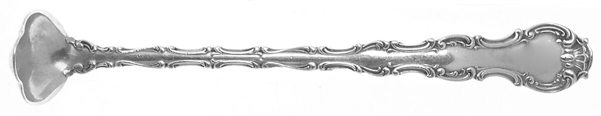 Strasbourg (Sterling, Lion-Anchor-G, 1897) Mustard Spoon by Gorham Silver-1