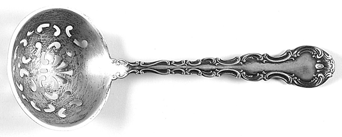 Strasbourg (Sterling, Lion-Anchor-G, 1897) Large Sugar Sifter by Gorham Silver-1