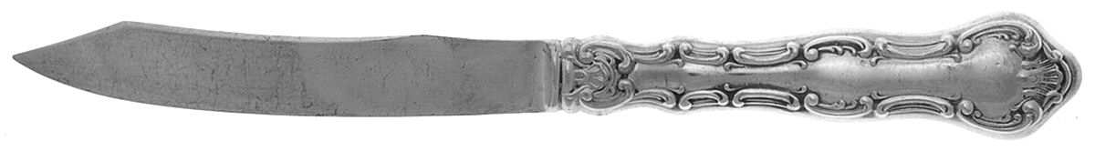 Strasbourg (Sterling, Lion-Anchor-G, 1897) Individual Fruit Knife with Silverplate Blade by Gorham Silver-1