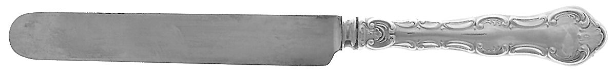 Strasbourg (Sterling, Lion-Anchor-G, 1897) Blunt Hollow Knife with Bolster by Gorham Silver-1