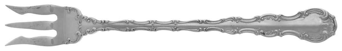 Strasbourg (Sterling, Lion-Anchor-G, 1897) Oyster Fork by Gorham Silver-1