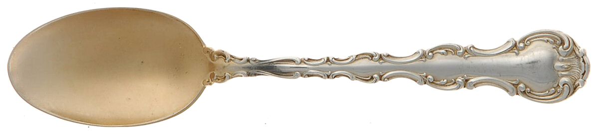 Strasbourg (Sterling, Lion-Anchor-G, 1897) Youth Spoon by Gorham Silver-1