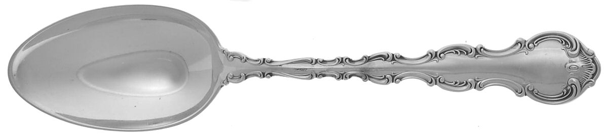 Strasbourg (Sterling, Lion-Anchor-G, 1897) Tablespoon (Serving Spoon) by Gorham Silver-1