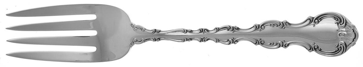 Strasbourg (Sterling, Lion-Anchor-G, 1897) Solid Serving Fork by Gorham Silver-1
