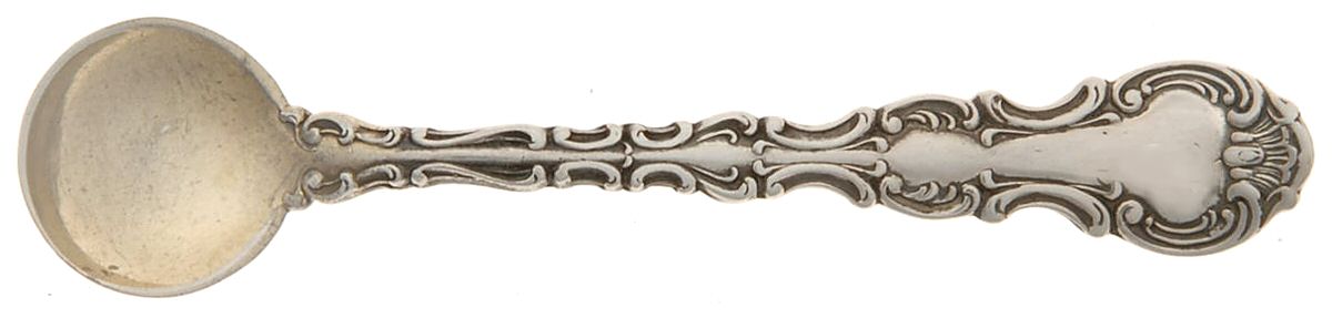 Strasbourg (Sterling, Lion-Anchor-G, 1897) Individual Salt Spoon by Gorham Silver-1