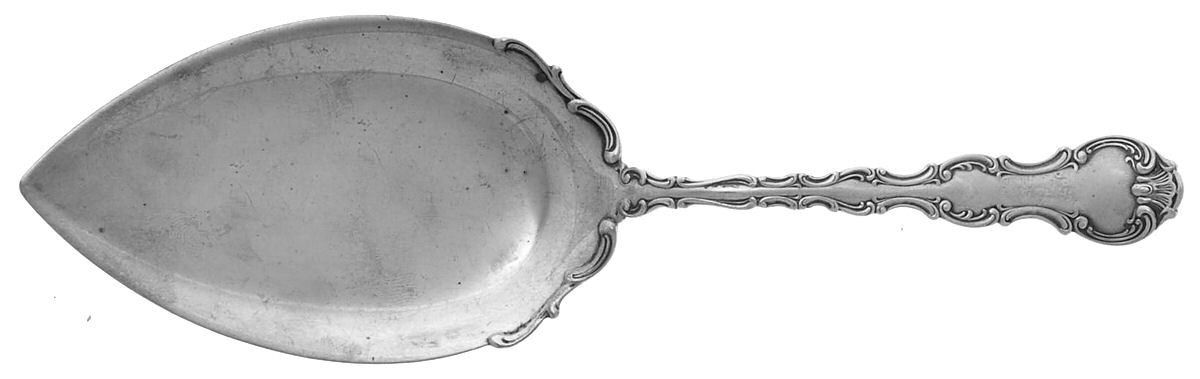 Strasbourg (Sterling, Lion-Anchor-G, 1897) Large Solid Pie Knife by Gorham Silver-1