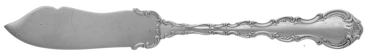 Strasbourg (Sterling, Lion-Anchor-G, 1897) Flat Handle Master Butter Knife by Gorham Silver-1