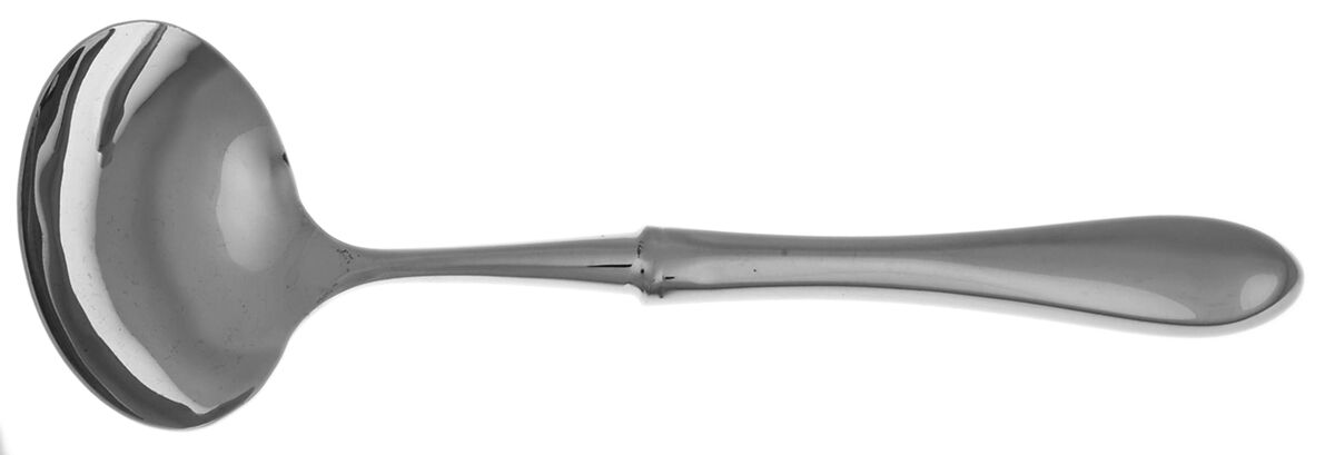 Studio (Stainless) Gravy Ladle with No Spout Stainless Bowl HC by Gorham Silver-1