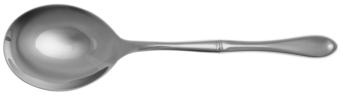 Studio (Stainless) Casserole Spoon with Smooth Stainless Bowl HC by Gorham Silver-1