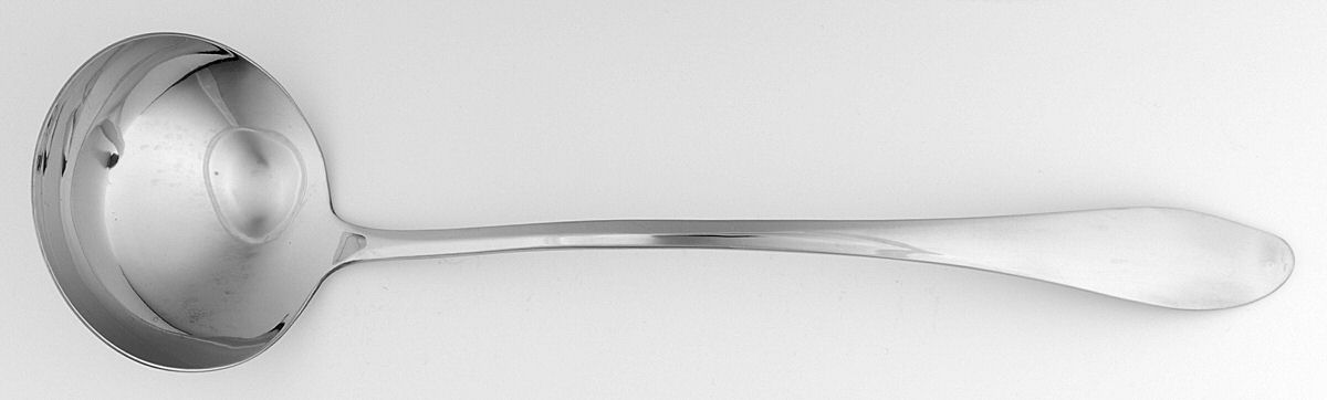 Studio (Stainless) Solid Soup Ladle by Gorham Silver-1