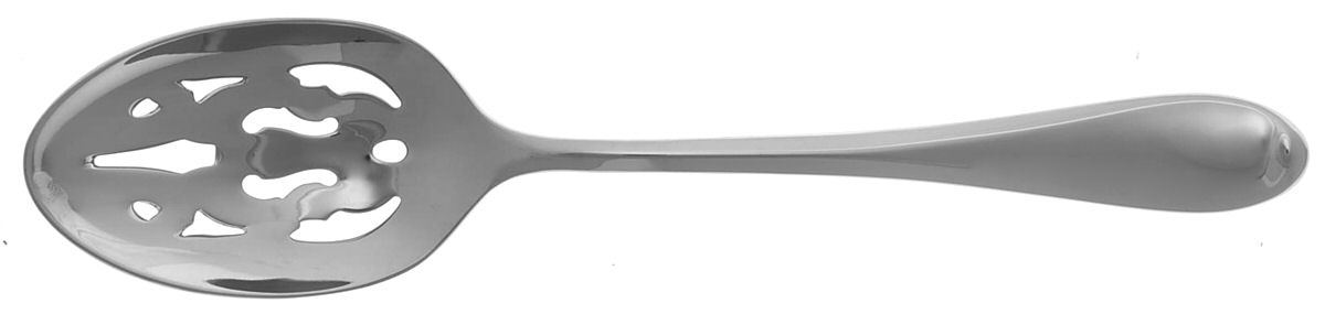Studio (Stainless) Pierced Tablespoon (Serving Spoon) by Gorham Silver-1