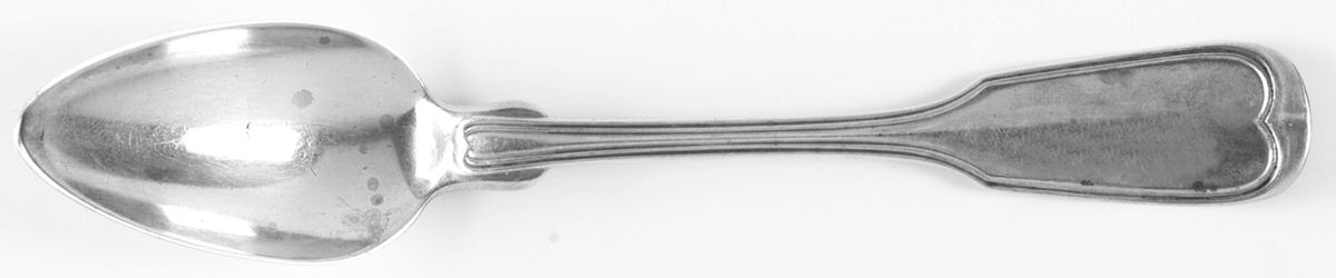 Threaded Antique-Threaded (Sterling, 1855) Fruit/Orange Spoon by Gorham Silver-1