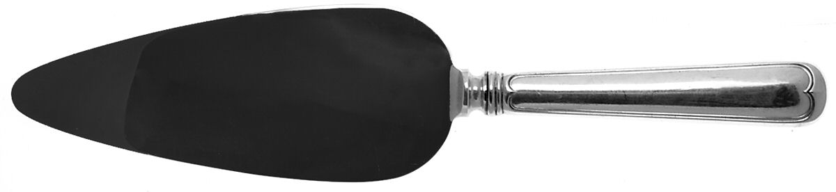 Threaded Antique-Threaded (Sterling, 1855) Pie Server with Stainless Blade by Gorham Silver-1
