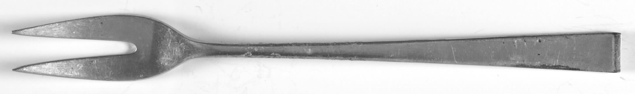 Theme (Sterling, 1954) Short Handle Pickle/Olive Fork by Gorham Silver-1
